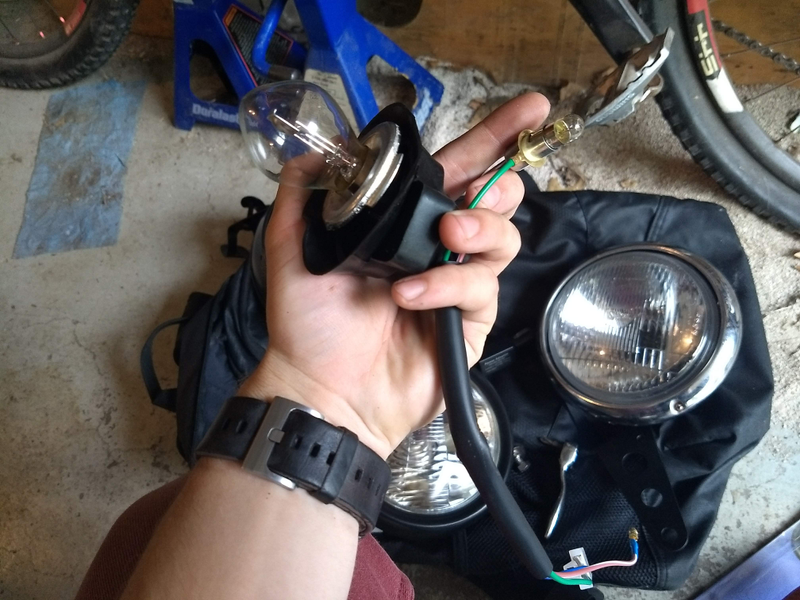 Illustration for article titled New headlight in the Vulcan
